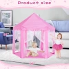 Monobeach Prenses Çadırı 02 Pink Tent with Play Mat