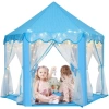 Monobeach Prenses Çadırı 04 Blue Tent with Little Star Lights