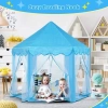 Monobeach Prenses Çadırı 04 Blue Tent with Little Star Lights