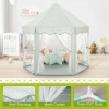 Monobeach Prenses Çadırı 07 Celadon Tent with Little Star Lights