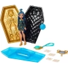 Monster High Doll Cleo De Nile Altın Glam Kılıf Güzellik Seti Multicolor