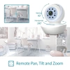 Moonybaby 5 720p HD Bebek Monitörü, Uzaktan Eğim Kameralı