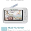 Moonybaby 5 720p HD Bebek Monitörü, Uzaktan Eğim Kameralı