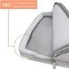 MOSISO 360 Koruyucu Laptop Omuz Çantası 16 inch Gri