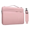 MOSISO 360 Koruyucu Laptop Omuz Çantası Pembe