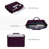 MOSISO Dizüstü Bilgisayar Omuz Çantası 16 inch Magenta Mor