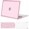 MOSISO MacBook Air 13 inç ile Uyumlu Kılıf  Chalk Pink