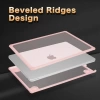 MOSISO MacBook Air 13 inç ile Uyumlu Kılıf  Pembe
