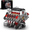 Mould King 10130 V8 Motor Yapı Blokları Seti - 2718 Parça