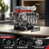 Mould King 10219 V8 Kendi Süper Araba Model Motorunuzu Yapın - 2718 Parça