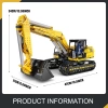 Mould King 13112 RC Ekskavatör Yapım Seti, APP Uzaktan Kumandalı - 1830 Parça