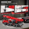 Mould King 17074 Mobil İnşaat Vinç Oyuncak Seti, APP - 3218 Parça