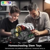 Mould King Flat-Six Motor Model Kiti - Pil ve Motorlu Yapı Seti - 2375+ Parça