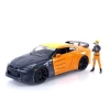 Naruto 1:24 2009 Nissan GT-R(R35) Döküm Araba ve Naruto Figürü