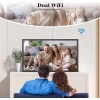 Nethgrow Büyük Dijital Resim Çerçevesi 21.5 Inc 2.4 5G WiFi 1080p - Siyah Wifi