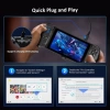 NexiGo Hall Effect Gripcon Kickstand ve TV Bağlantısı için HDMI Çıkışı Black Hall Stick with Kickstand