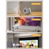 NexiGo Mini Taşınabilir Projektör, Çizgi Film için, Çocuklara Hediye Beyaz