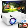 Nisoo WiFi ve Bluetooth Özellikli - Mini Film Projektörü, Ev Eğlencesi İçin 1080P Destekler