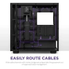 NZXT CM-H71FB-01 ATX Hızlı Çıkarılan Temperli Cam Yan Panel Mid Tower PC Oyun Kasası RGB Fans H7 Elite 2023 Siyah