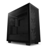 NZXT CM-H71FB-01 ATX Hızlı Çıkarılan Temperli Cam Yan Panel Mid Tower PC Oyun Kasası RGB Fans H7 Flow Siyah