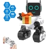 Okk Çocuklar İçin Robot Oyuncak, Dokunmatik ve Ses Kontrolü ile Programlanabilir