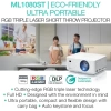 Optoma ML1080 Ultra Taşınabilir Full HD Lazer Projektör ML1080ST (Latest, Short Throw, 1080p)