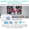 Optoma UHD38x Parlak, Gerçek 4K UHD Oyun Projektörü UHZ35ST (Latest, Laser, Short Throw)