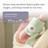 Owlet Dream Çorap - Akıllı Bebek Monitörü - Canlı Nabız, Oksijen Takibi - Nane