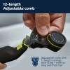Philips Norelco OneBlade 360 Pro Hibrit Elektrikli Düzeltici, QP6531/70, Siyah
