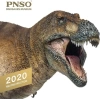 PNSO Dinozor Müzeleri Serisi-XiaoQin New Wilson The Tyrannosaurus rex 1:35 Scientific Art Models