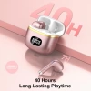POMUIC Kablosuz Bluetooth 5.3 Kulaklık Pembe Altın
