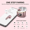 POMUIC Kablosuz Bluetooth 5.3 Kulaklık Pembe Altın