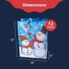 PREXTEX 12 Çeşitli Noel Hediye Çantaları
