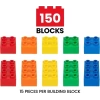PREXTEX 3+ Çocuk Mega Blok Yapı Taşları Oyuncak 150 Pieces