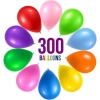 PREXTEX 300 Parti Balonları Gökkuşağı Renkleri