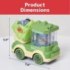 PREXTEX Dinozor Kamyon Taşıyıcı Oyun Seti