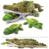 PREXTEX Peluş Köpekbalığı Oyuncağı Aligator & Baby Gators