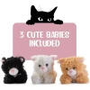 PREXTEX Peluş Köpekbalığı Oyuncağı Cat & Kittens