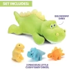 PREXTEX T-Rex Dinozor Hayvan Seti Oyuncak Stegosaurus