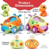 PREXTEX Uzaktan Kumandalı Araba Dino Cars