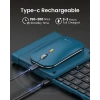 ProtoArc XKM01 Bluetooth Katlanabilir Klavye ve Fare   Blue