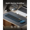 ProtoArc XKM01 Bluetooth Katlanabilir Klavye ve Fare   Blue