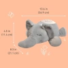 Pure Enrichment Taşınabilir Uyku Ses Makinesi ve Yıldız Projektörü Elephant