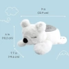 Pure Enrichment Taşınabilir Uyku Ses Makinesi ve Yıldız Projektörü Polar Bear