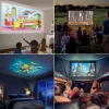 PVO Taşınabilir Mini Projektör Projector YG300Pro