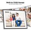 Pwosun 17 inç Büyük Dijital Resim Çerçevesi 32 GB