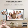 Pwosun Akıllı Dijital Fotoğraf Çerçevesi - 15.6 inç Dual Wifi