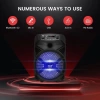 Pyle Taşınabilir Bluetooth PA Hoparlör Sistemi PPHP835B 300 watts