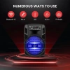 Pyle Taşınabilir Bluetooth PA Hoparlör Sistemi PPHP835B