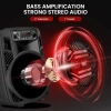 Pyle Taşınabilir Bluetooth PA Hoparlör Sistemi PPHP835B New Black 300W